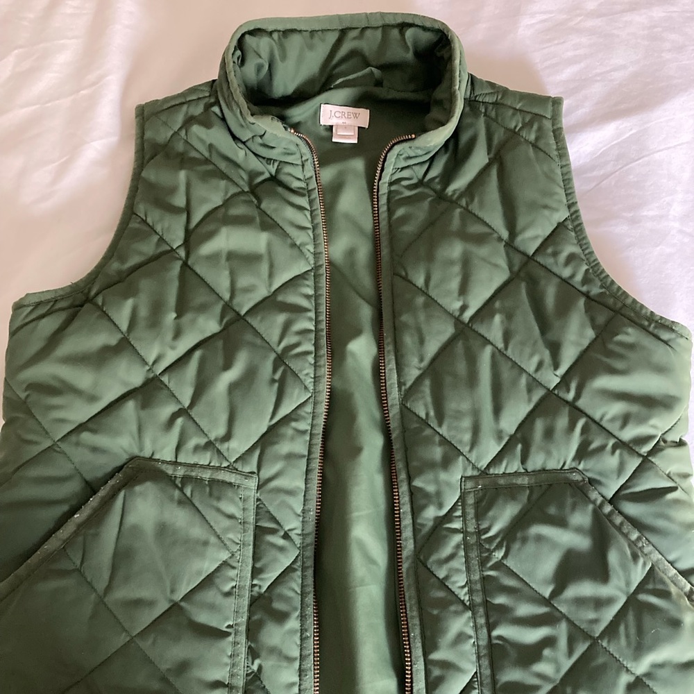 J Crew Lightweight Quilted Vest